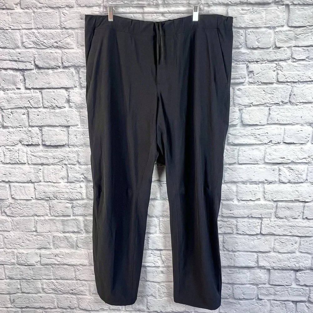 REI Cooperative Men Drawstring Stretch Outdoor Hiking Comfort Pants Sz XL 40X31